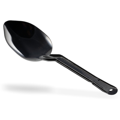Carlisle 442503 13" Black Solid High Heat Serving Spoon