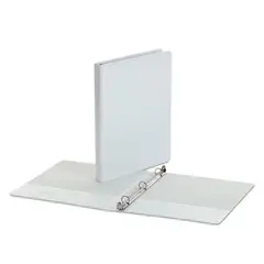 1" ECONOMY ROUND RING VIEW BINDER 3 RINGS   WHITE  UNV20962