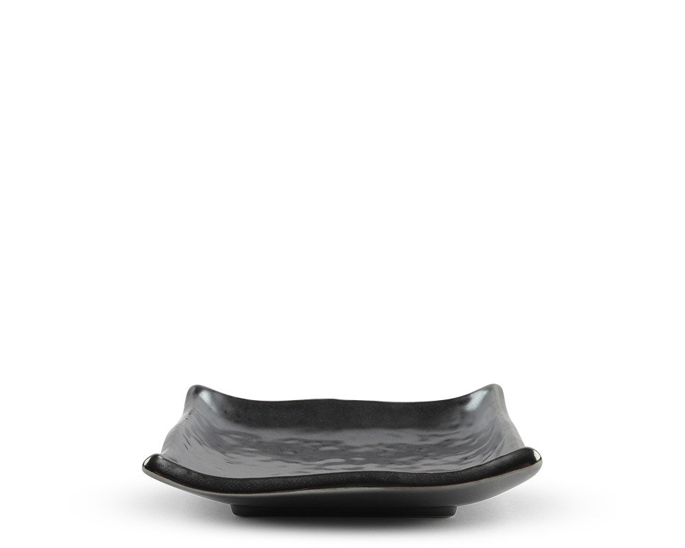 Iron Glaze 5" Sq. Plate