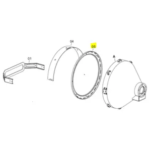 Veloci Heater Replacement Irradiation  front disc