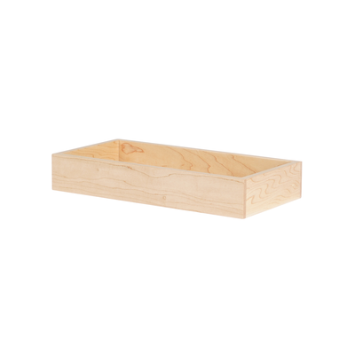 Cal-Mil 22314-2-71 6" x 9" x 2" Blonde Box