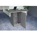 PLCUBED2040 40" CUBE BASE WITH DOOR- NEWPORT GRAY