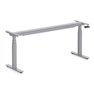 PLTEAB4872E3S2MWF24  DELUXE ELECTRIC HEIGHT ADJUSTABLE TABLE BASE- SILVER
