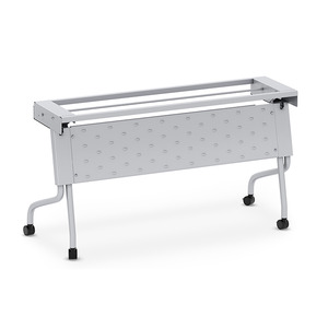 PBF60 60" BUDGET FLIP TOP TABLE BASE- SILVER