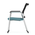 Propel Guest Chair - Black Mesh Back with Blue Seat