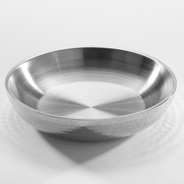 Hammered Double Wall Seafood Trays