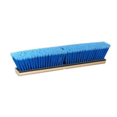 Push Broom Head - 18" - Fine Sweep - PVC Bristles