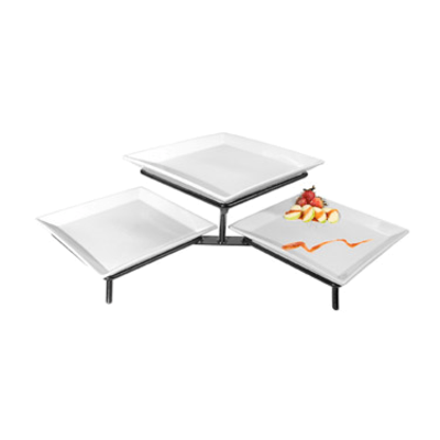 Cal-Mil PP1600-13 34"L x 16"W x 9"H Plate Display