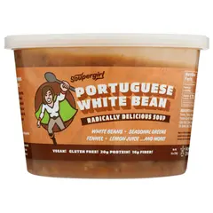SOUP PORTUGUESE WHITE BEAN | 12/16 OZ