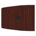 PL237T HALF BOAT SHAPE 47x60 TOP ONLY- MAHOGANY
