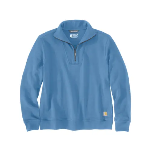 CARHARTT 106451 - Women's TENCEL™ Fiber Series Relaxed Fit Half-Zip Sweatshirt - Workwear Blue