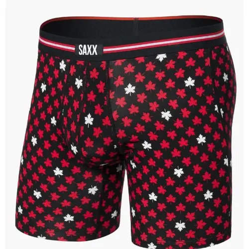 SAXX - Vibe Xtra Super Soft -  Maple Leaf-Black