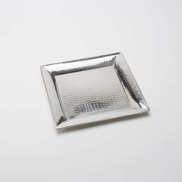 Square Hammered Trays