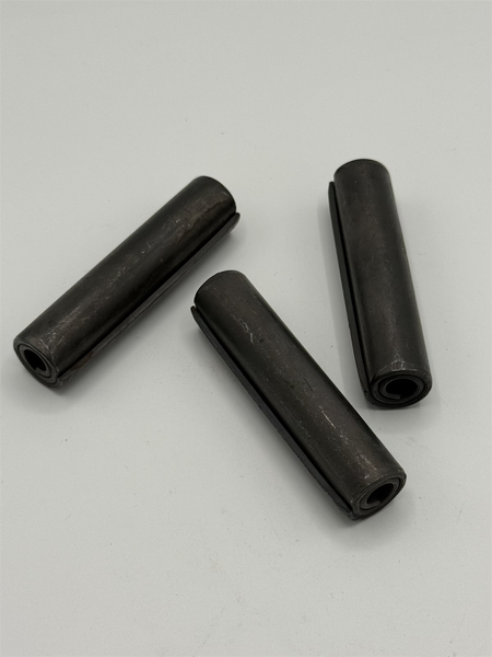 16MM X 65MM ISO 8748 HEAVY COILED SPRING PIN SPRING STEEL PLAIN