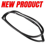 Rear Window Gasket with Trim Groove