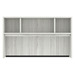 PL141OH 60" OPEN HUTCH- SILVER BIRCH
