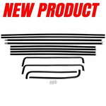 Side Window Glass Run Channels w/Clips
