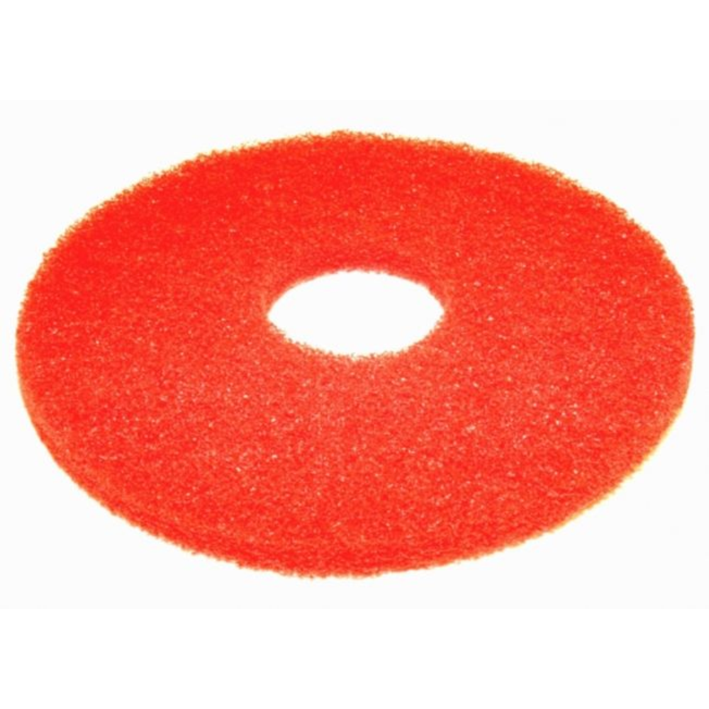 Floor Pads, 13" Red (5 Pack)
