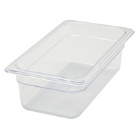 Winco SP7304 4" Polyware 1/3 Size Food Pan