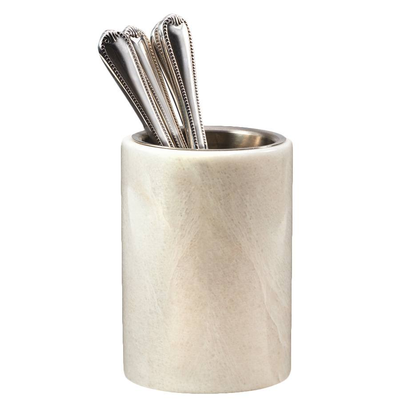 Cal-Mil 3630 5" dia. x 7-1/4" H Flatware Holder