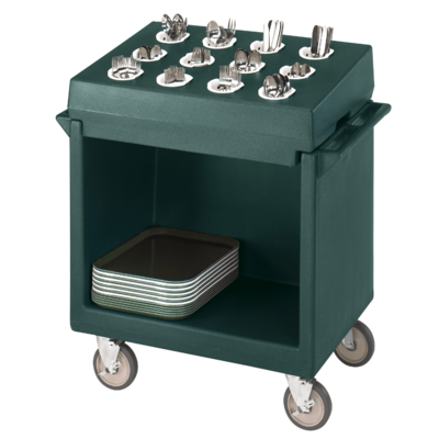 Cambro TDCR12192 Dish Cart & Cutlery Rack 12-Compartment 