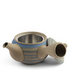 Teapot Kyusu Blue Stripe
