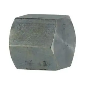 Pipe Cap, 1 in FPT, Steel