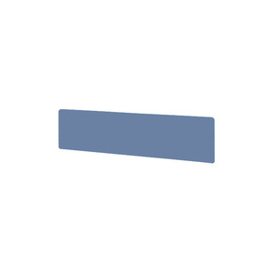 48" FAB DIVIR PANEL 15"H-S.BLU