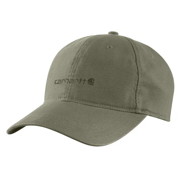 CARHARTT 106810 - Women's Canvas Embroidered Graphic Cap - Dusty Olive