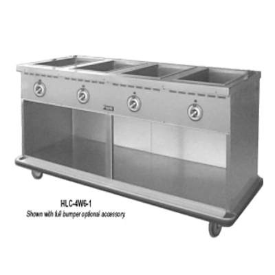 FWE HLC-3W6-1-DRN Handy Line Serving Cabinet Mobile