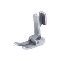 Wide Hinged Presser Foot with Thread Groove, 1/2 Inch, Screw-On, High Shank