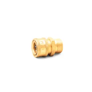 Twist Seal Plug X 3/8" Brass QC Coupler