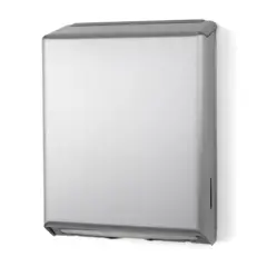 TD0170-13 BRUSHED STAINLESS FOLDED TOWEL DISPENSER