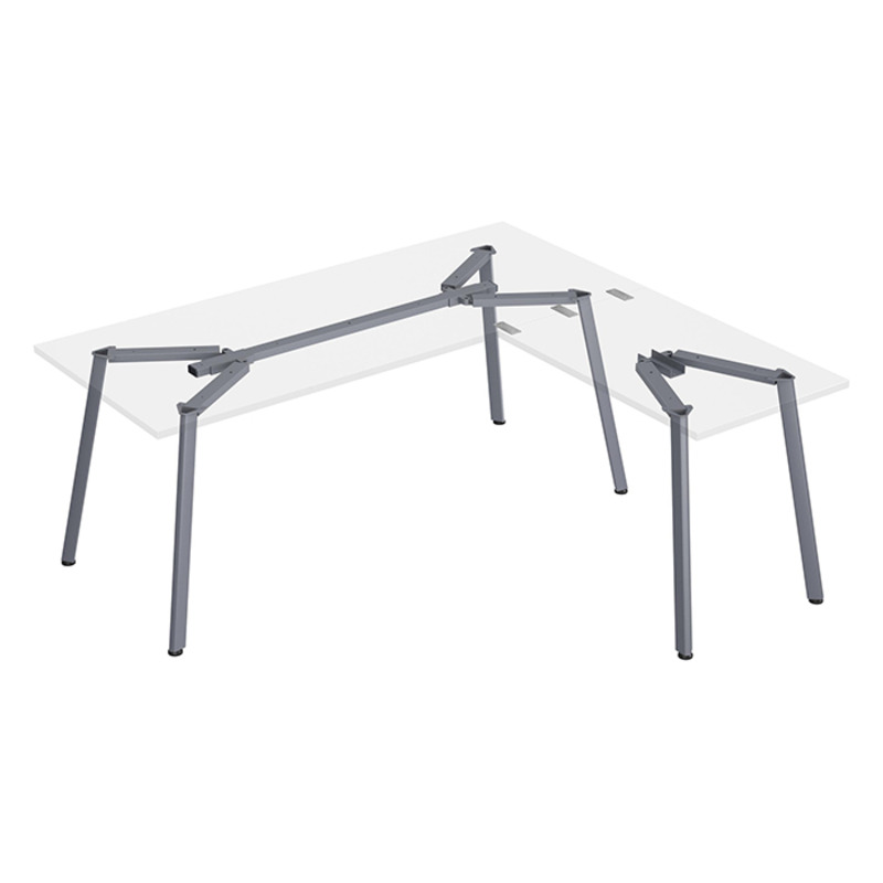 PLTADJRFCHAR - STRUXTURE TABLE FRAME - RETURN -  Charcoal