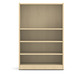 PL155 47"H BOOKCASE- Maple
