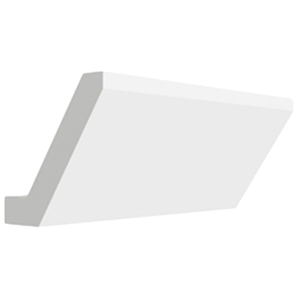 Metropolitan White Angle Crown Moulding