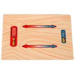 DECAL INSTR SHIF JBA STD THROW