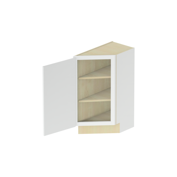 Metropolitan White Base End Angle 24 W X 34 1/2 X 12 - Right