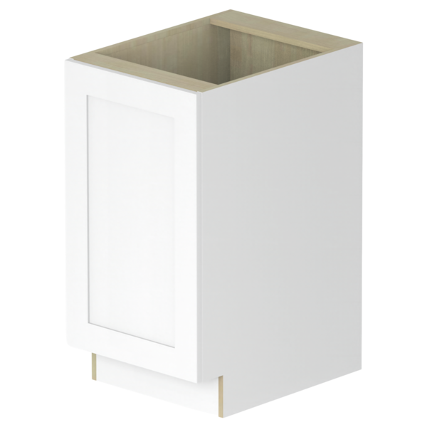 Hampton Pure White Box  Full Hight Base Kit - 6"W X 34 1/2”H X 24”D