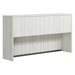 CLAHU2003- Hutch with 4 Laminate Doors- Silver Birch