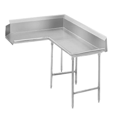 Advance Tabco DTC-K30-72R Korner Clean Dishtable L-Shaped