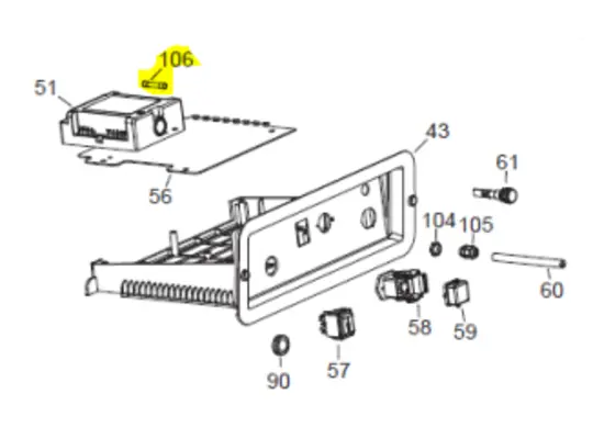 Veloci Heater Control Box Fuse for Blaze 100