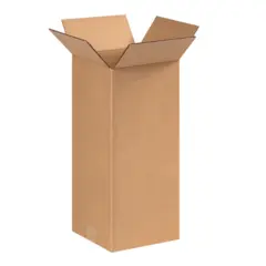 8 X 8 X 17" ECT32 TALL CORRUGATED CARTON 25/BD   8817