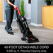 Sanitaire SC5745D in use, 40-foot detachable cord