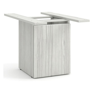 PLCUBED20 20" CUBE BASE W/DOOR- SILVER BIRCH