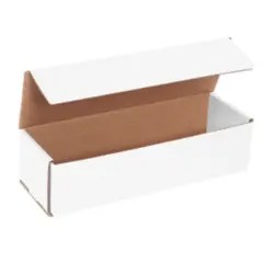 12 X 4 X 3 ECT32B WHITE CORRUGATED MAILER 50/BD  M1243