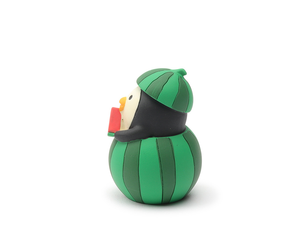 Figurine Penguin & Watermelon