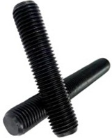 9/16" - 18 X 36" FULLY THREADED STRAIGHT ROD SAE J429 GR 8 PLAIN
