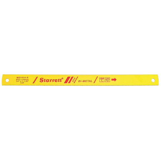 STARRETT BS1414-5 14 x 1-1/8 x .050 x 14T, Bi-Metal