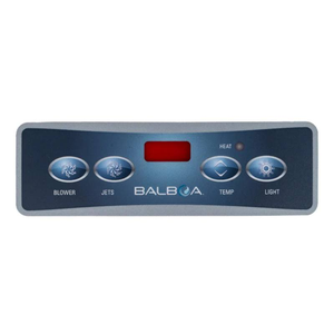 Balboa Series VL403 4 Button Topside Overlay 80-10671-K
